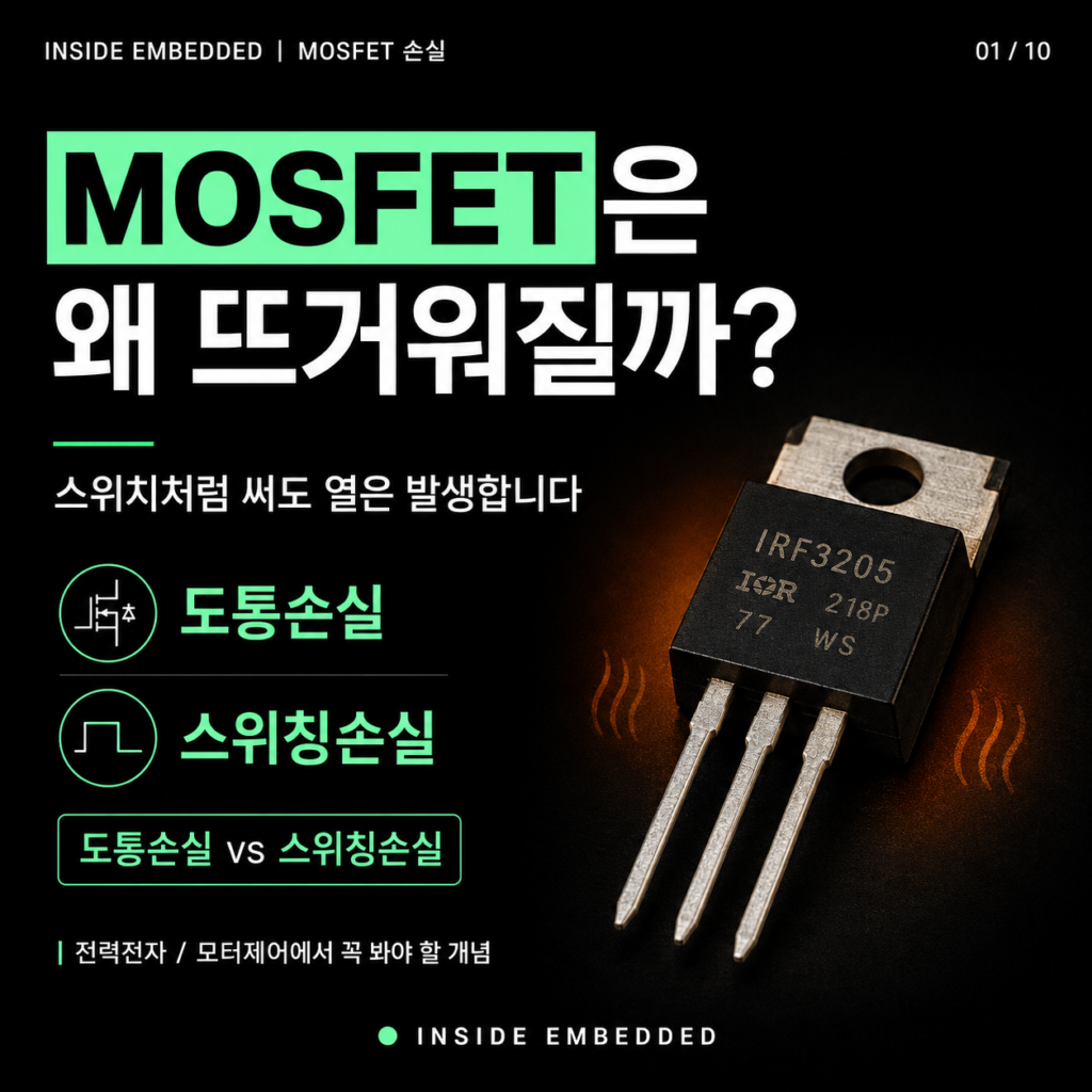 MOSFET 손실과 발열 기초 정리: 도통손실·스위칭손실을 나눠서 보기 첫 이미지