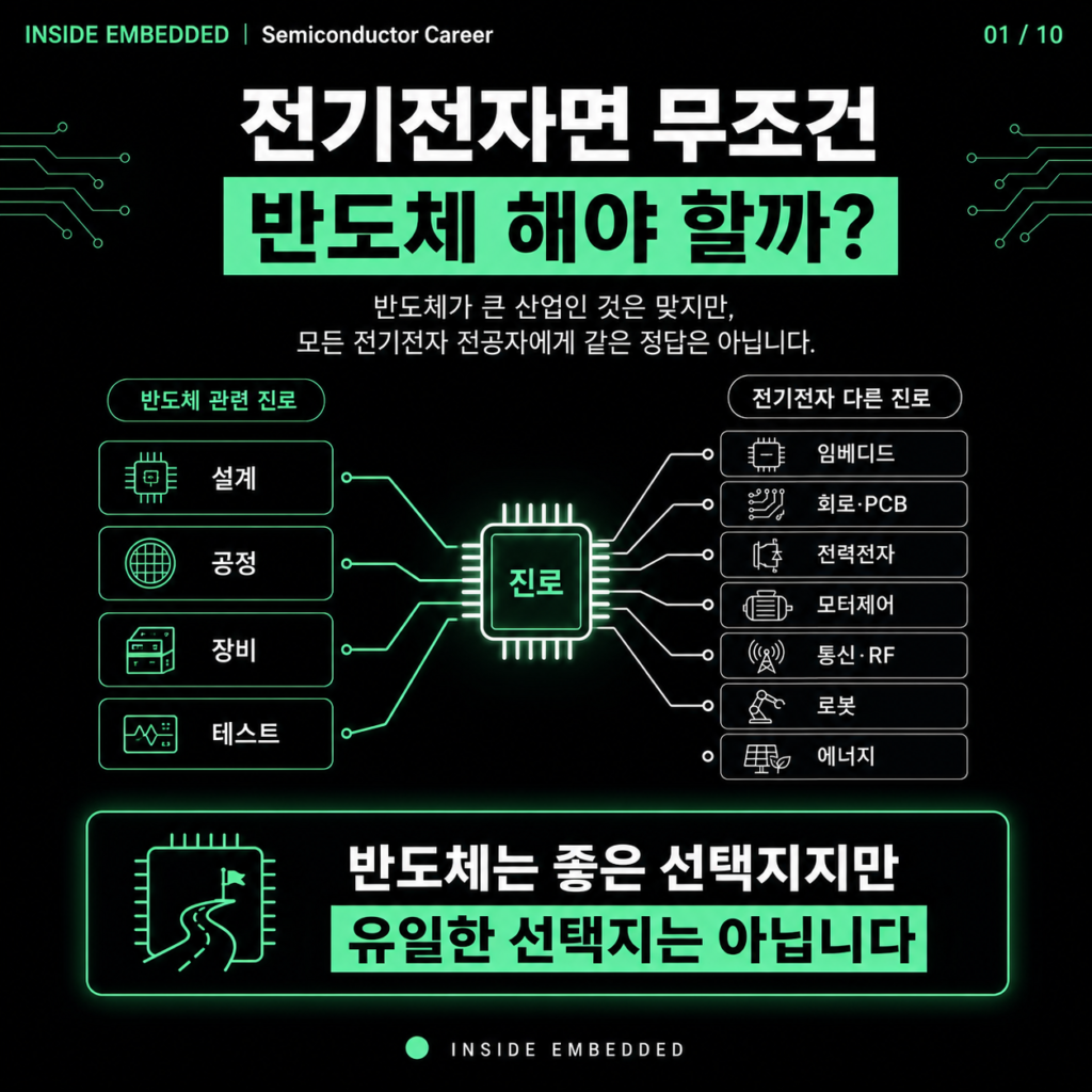 전기전자 진로, 반도체만 길일까 첫 카드뉴스